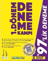 8. Sınıf 1. Dönem Deneme Kampı - Pruva Akademi