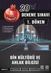 Nartest Yayınevi 8. Sınıf 1. Dönem Mod 20 Din Kültürü Ve Ahlak Bilgisi Deneme Sınavı - Nartest Yayınevi