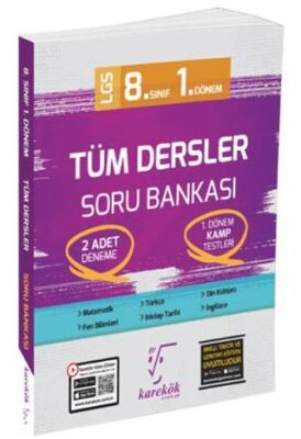 8. Sınıf 1. Dönem Tüm Dersler Soru Bankası - 1