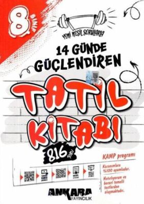 Ankara Yayıncılık 8. Sınıf 14 Günde Güçlendiren Tatil Kitabı - 1