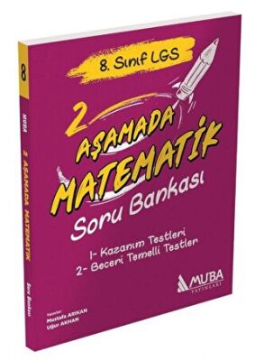 Muba Yayınları 8. Sınıf 2 Aşamada Matematik Soru Bankası Muba Yayınları - 1