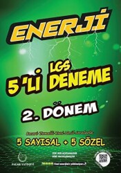 Palme 8. Sınıf Enerji LGS 2. Dönem 5`li Deneme - Palme Yayınları
