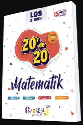 8. Sınıf 20` de 20 Matematik Kitabı - 1