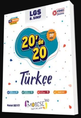 8. Sınıf 20`de 20 Türkçe Kitabı - 1