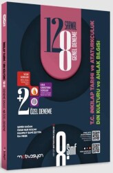 8. Sınıf 22`li T.C. İnkılap Tarihi ve Atatürkçülük - Din Kültürü ve Ahlak Bilgisi Denemeleri - Motivasyon Yayınları