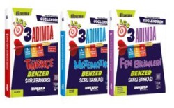 8. Sınıf 3 Adımda Matematik - Türkçe - Fen Bilimleri Benzer Soru Bankası Seti - Ankara Yayıncılık