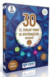 Yanıt 8. Sınıf Çözümlü 30 İnkılap Tarihi Branş Deneme - Yanıt Yayınları