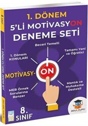 Zeka Küpü Yayınları 8. Sınıf 5`li Motivasyon Deneme Seti - Zeka Küpü Yayınları