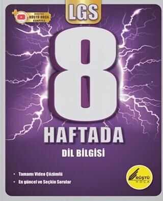 8. Sınıf 8 Haftada LGS Dil Bilgisi - 1