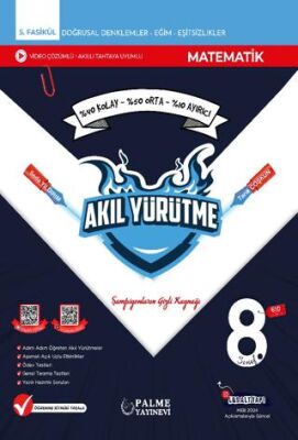 8. Sınıf Akıl Yürütme Matematik Video Çözümlü - 1