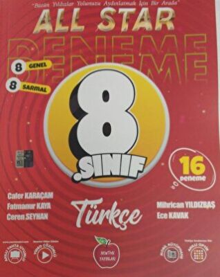 Newton Yayınları 8. Sınıf All Star Türkçe 16 Deneme - 1