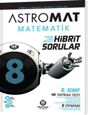 İrrasyonel Yayınları 8. Sınıf Astromat Matematik Hibrit Soru Bankası - 1