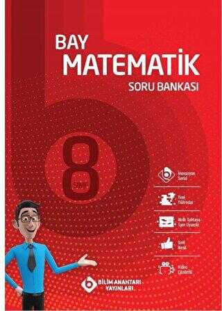 Bilim Anahtarı Yayınları 8. Sınıf Bay Matematik Soru Bankası
