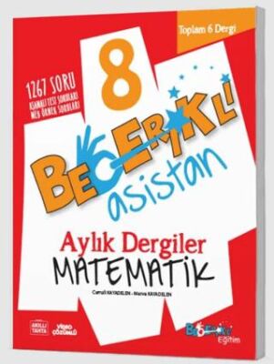 8. Sınıf Becerikli Asistan Matematik Aylık Dergiler Seti - 1