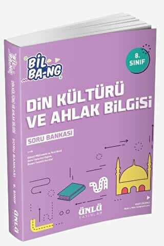 Ünlü Yayınları 8. Sınıf Bil Ba-ng Din Kültürü ve Ahlak Bilgisi Soru Bankası