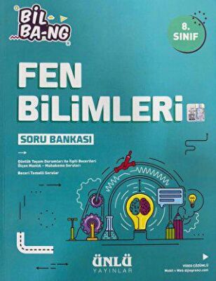 Ünlü Yayınları 8. Sınıf Bil Ba-ng Fen Bilimleri Soru Bankası - 1
