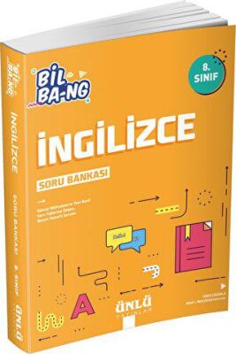 Ünlü Yayınları 8. Sınıf Bil Ba-ng İngilizce Soru Bankası 2023 - 1