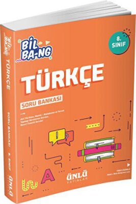 Ünlü Yayınları 8. Sınıf Bil Ba-ng Türkçe Soru Bankası - 1