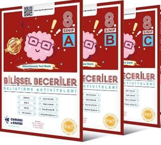 8. Sınıf Bilişsel Beceriler Geliştirme Aktiviteleri Seti - 1