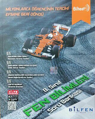 Bilfen Yayıncılık 8. Sınıf Biltest Fen Bilimleri Soru Bankası - 1