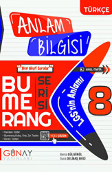 8. Sınıf Bumerang Serisi Anlam Bilgisi Soru Bankası - Günay Yayınları