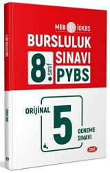 Data Yayınları 8. Sınıf Bursluluk 5 Deneme Sınavı - Data Yayınları