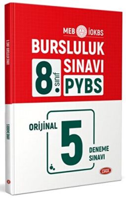 Data Yayınları 8. Sınıf Bursluluk 5 Deneme Sınavı - 1