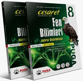 Puga Yayınları 8. Sınıf Cesaret Kazanmak İçin Fen Bilimleri Soru Bankası - 1