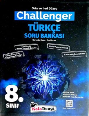 8. Sınıf Challenger Türkçe Soru Bankası - 1