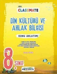 Okyanus Yayınları 8. Sınıf Din Kültürü ve Ahlak Bilgisi Classmate Konu Anlatımlı - Okyanus Yayınları