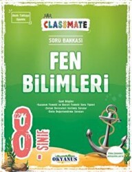 8. Sınıf Classmate Fen Bilimleri Soru Bankası - Okyanus Yayınları