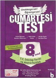 Basamak Yayınları 8. Sınıf Cumartesi Test T.C İnkılap Tarihi ve Atatürkçülük - Basamak Yayınları