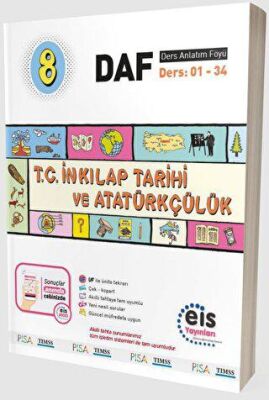 Eis Yayınları 8. Sınıf - DAF - T.C. İnkılap Tarihi ve Atatürkçülük - 1