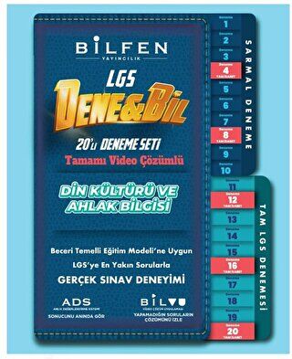 Bilfen Yayıncılık 8. Sınıf Denebil Din Kültürü 20`li Deneme Seti - 1