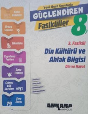 8. Sınıf Din Kültürü ve Ahlak Bilgisi 3. Fasikül - 1