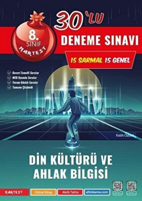 Nartest Yayınevi 8. Sınıf Din Kültürü ve Ahlak Bilgisi 30`lu Deneme Sınavı - 1