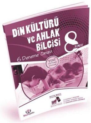 Bilimyolu Yayıncılık 8. Sınıf Din Kültürü ve Ahlak Bilgisi 6 Video Çözümlü Optikli Deneme Sınavı - 1