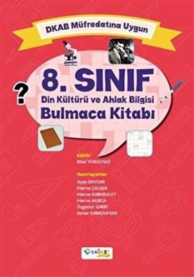 Rağbet Yayınları 8. Sınıf Din Kültürü ve Ahlak Bilgisi Bulmaca Kitabı kapağı