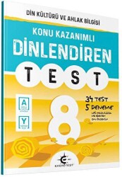 8. Sınıf Din Kültürü ve Ahlak Bilgisi Dinlendiren Test - Eker Test Yayınları