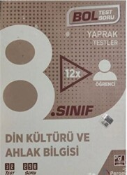 8. Sınıf Din Kültürü ve Ahlak Bilgisi Kutu Test - Pergel Yayınları