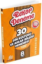 8. Sınıf Din Kültürü ve Ahlak Bilgisi Rekor Deneme - Startfen Yayınları