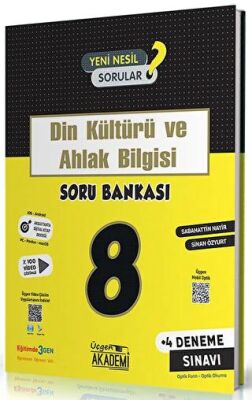 Üçgen Yayıncılık 8. Sınıf Din Kültürü ve Ahlak Bilgisi Soru Bankası - 1