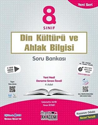 Üçgen Yayıncılık 8. Sınıf Din Kültürü ve Ahlak Bilgisi Soru Bankası - 1