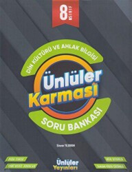 Ünlüler Yayınları 8. Sınıf Din Kültürü ve Ahlak Bilgisi Soru Bankası - Ünlüler Yayınları
