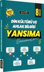 Startfen Yayınları 8. Sınıf Din Kültürü ve Ahlak Bilgisi Yansıma Denemeleri - Startfen Yayınları