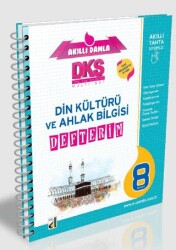 Damla Yayınevi - Bayilik Dks 4B Din Kültürü Ve Ahlak Bilgisi Defterim - 8. Sınıf - Damla Yayınevi - Bayilik
