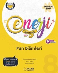 Palme 8. Sınıf Enerji Fen Bilimleri Tamamı Çözümlü Soru Kitabı - Palme Yayınları