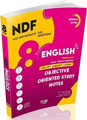 Startfen Yayınları 8. Sınıf English NDF Nige Unit Booklets - 1