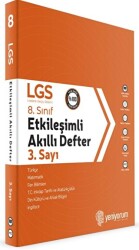 Yeniyorum Yayınları 8. Sınıf Etkileşimli Akıllı Defter 3. Sayı - Yeniyorum Yayınları