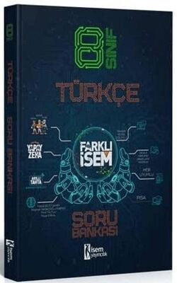 İSEM Yayıncılık 8. Sınıf Farklı İsem Türkçe Soru Bankası